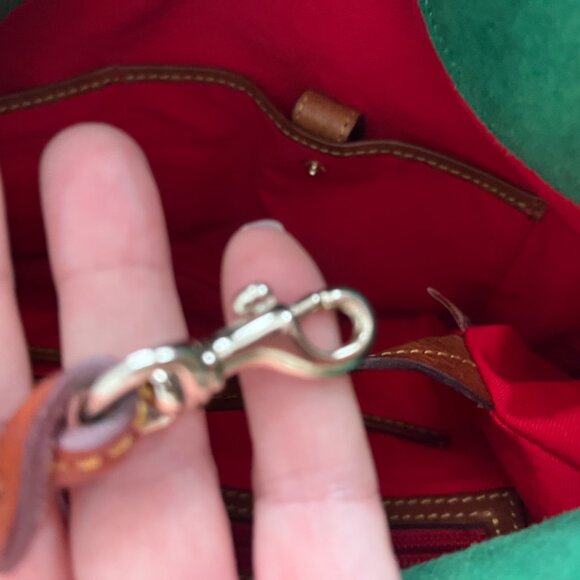 Vintage Dooney and Burke Leather Satchel - Picture 6 of 11